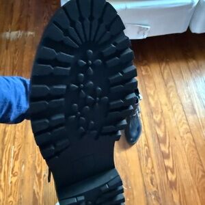 Woman’s Black Moto Boots